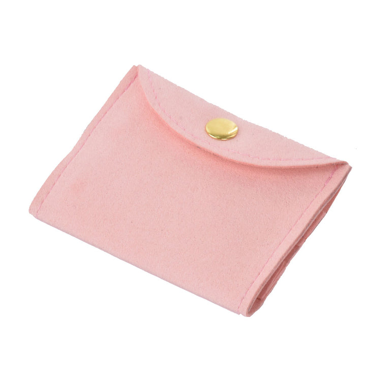 Elegant Multi Colors Microfiber Material Jewelry Package Pouches For Wedding Personal