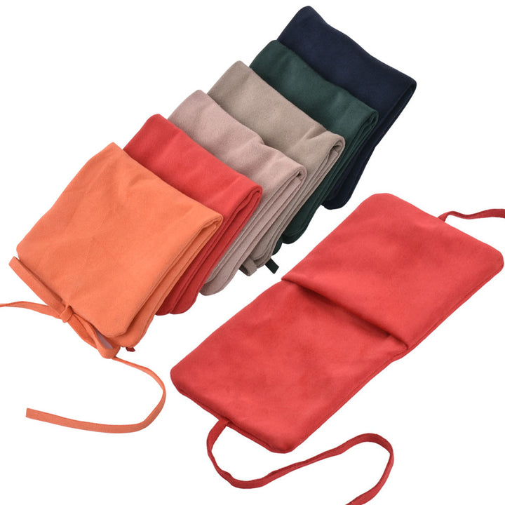 Elegant Multi Colors Velvet Material Customized Jewelry Package Pouches