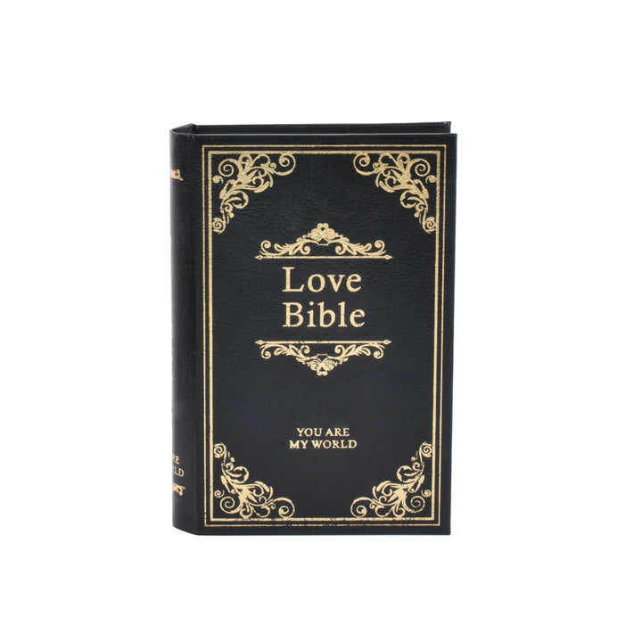 New Design Elegant Small Bible Book Shaped Jewelry Package Video Box Ring Box For Wedding