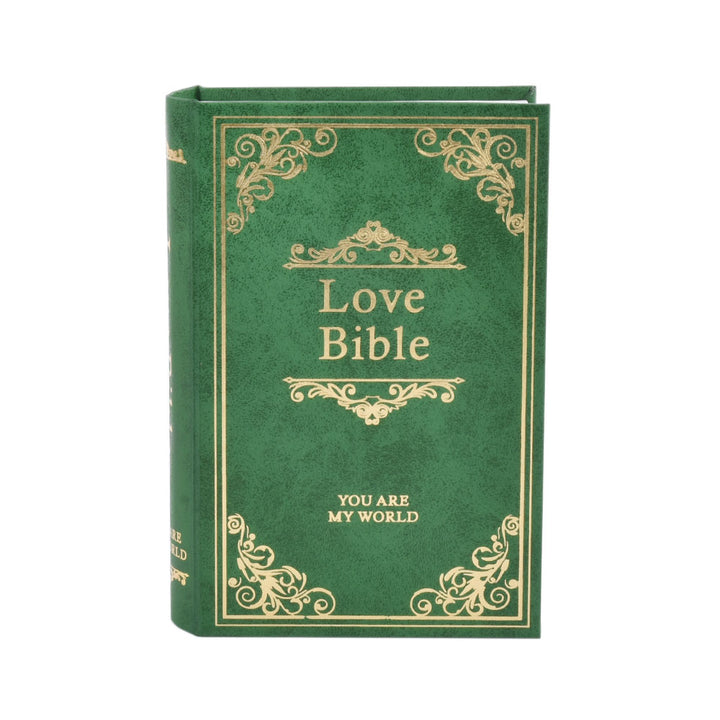 New Design Elegant Small Bible Book Shaped Jewelry Package Video Box Ring Box For Wedding