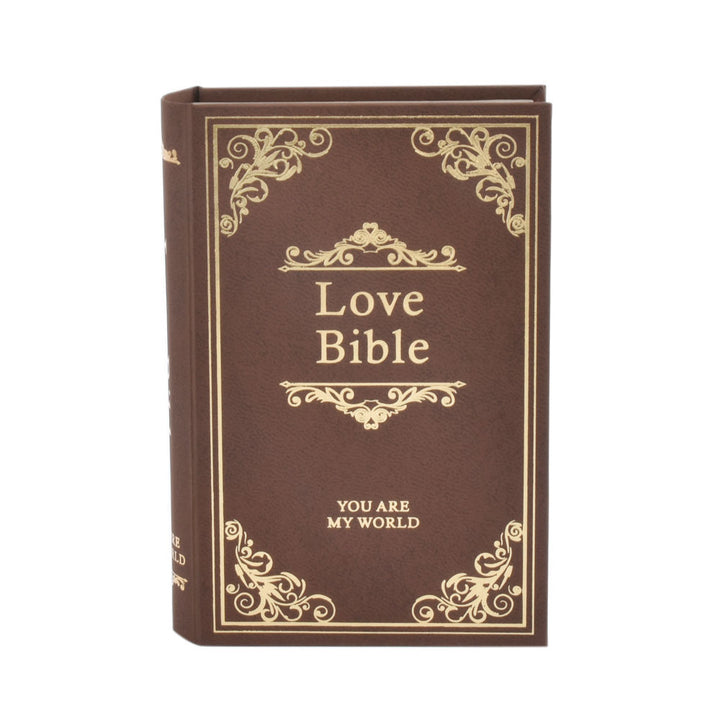 New Design Elegant Small Bible Book Shaped Jewelry Package Video Box Ring Box For Wedding