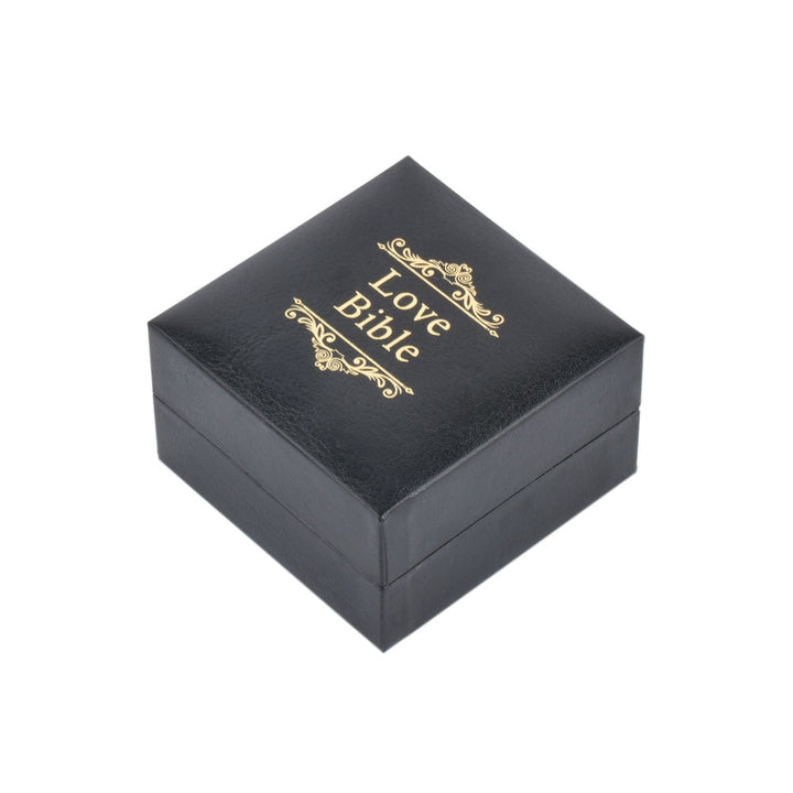 New Design Love Declaration Bible Big Book Shaped Jewelry Package Video Box Ring Box For Wedding